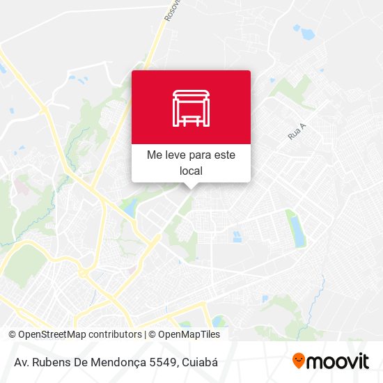 Av. Rubens De Mendonça 5549 mapa