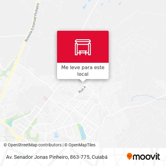 Av. Senador Jonas Pinheiro, 863-775 mapa