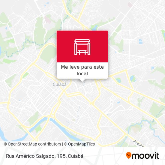 Rua Américo Salgado, 195 mapa
