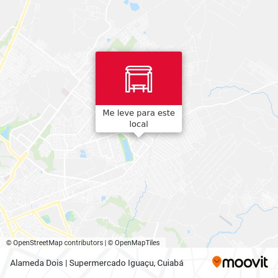Alameda Dois | Supermercado Iguaçu mapa