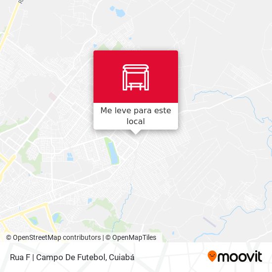 Rua F | Campo De Futebol mapa