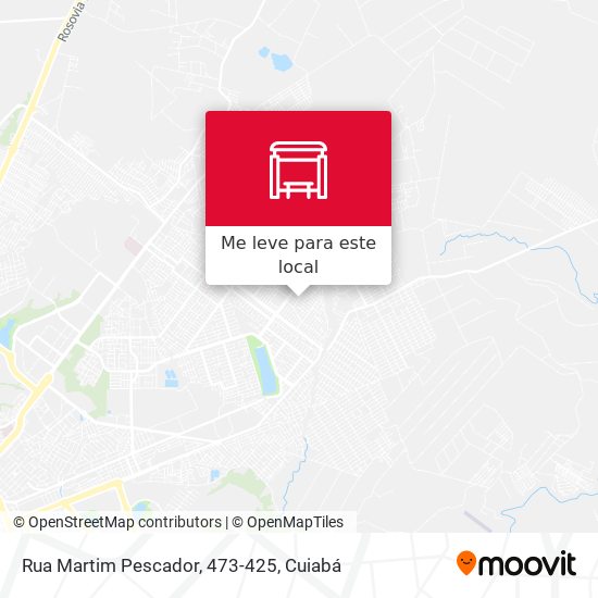 Rua Martim Pescador, 473-425 mapa