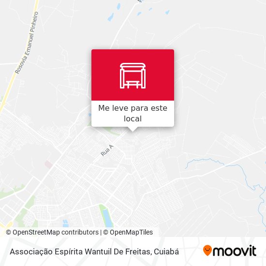 Associação Espírita Wantuil De Freitas mapa