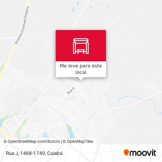 Rua J, 1468-1740 mapa