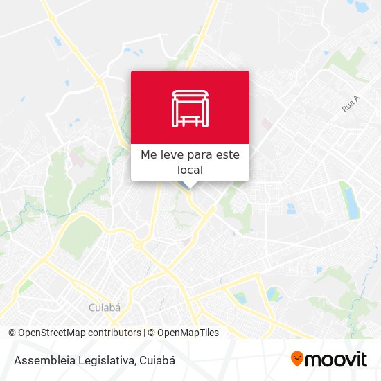 Assembleia Legislativa mapa