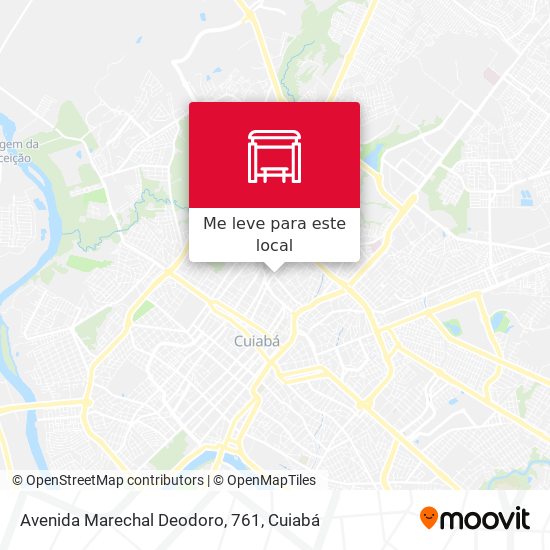 Avenida Marechal Deodoro, 761 mapa