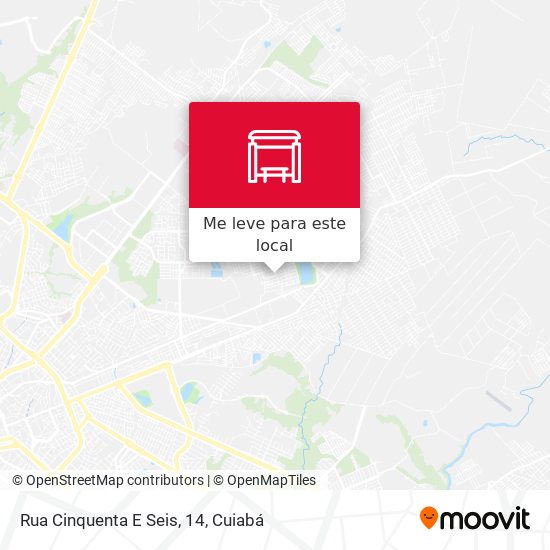 Rua Cinquenta E Seis, 14 mapa