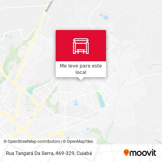 Rua Tangará Da Serra, 469-329 mapa