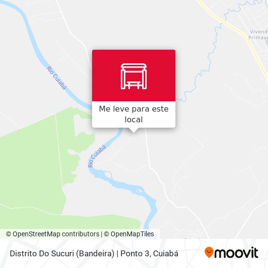 Distrito Do Sucuri (Bandeira) | Ponto 3 mapa
