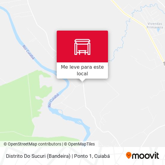 Distrito Do Sucuri (Bandeira) | Ponto 1 mapa