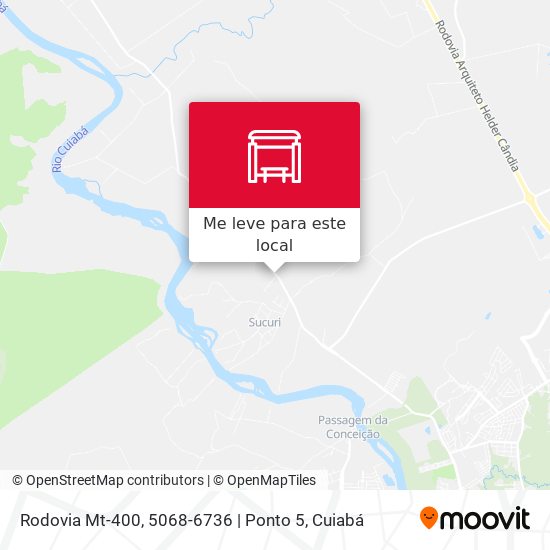 Rodovia Mt-400, 5068-6736 | Ponto 5 mapa