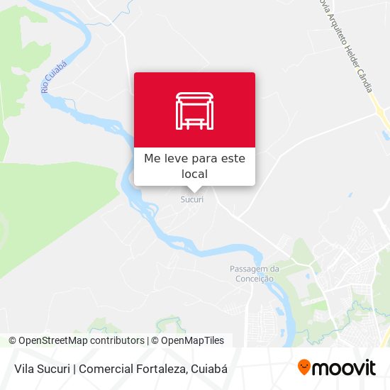 Vila Sucuri | Comercial Fortaleza mapa