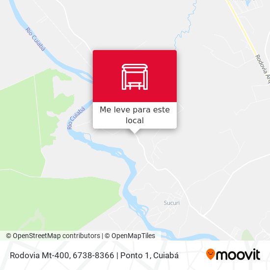Rodovia Mt-400, 6738-8366 | Ponto 1 mapa