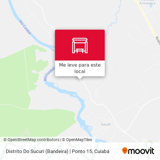 Distrito Do Sucuri (Bandeira) | Ponto 15 mapa