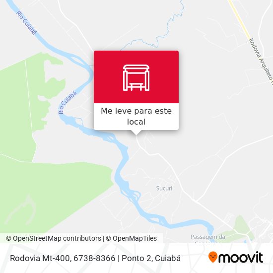 Rodovia Mt-400, 6738-8366 | Ponto 2 mapa