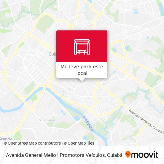 Avenida General Mello | Promotors Veículos mapa