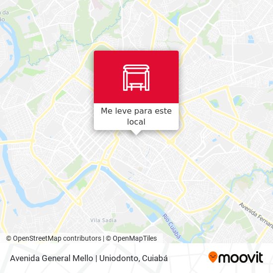 Avenida General Mello | Uniodonto mapa