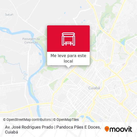 Av. José Rodrigues Prado | Pandoca Pães E Doces mapa