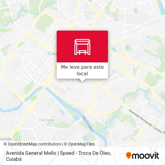 Avenida General Mello | Speed - Troca De Óleo mapa
