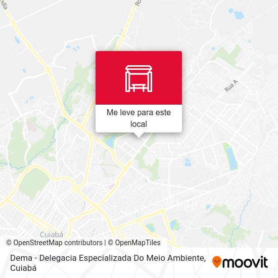 Dema - Delegacia Especializada Do Meio Ambiente mapa