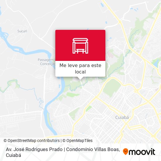 Av. José Rodrigues Prado | Condomínio Villas Boas mapa