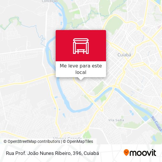 Rua Prof. João Nunes Ribeiro, 396 mapa