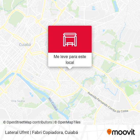 Lateral Ufmt | Fabri Copiadora mapa