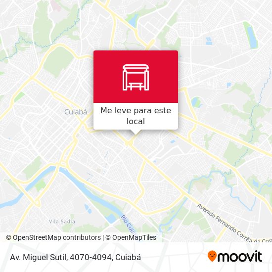 Av. Miguel Sutil, 4070-4094 mapa