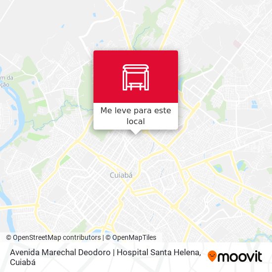 Avenida Marechal Deodoro | Hospital Santa Helena mapa