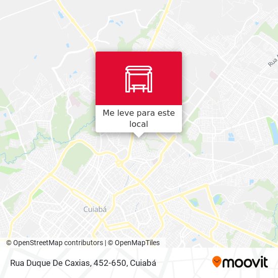 Rua Duque De Caxias, 452-650 mapa