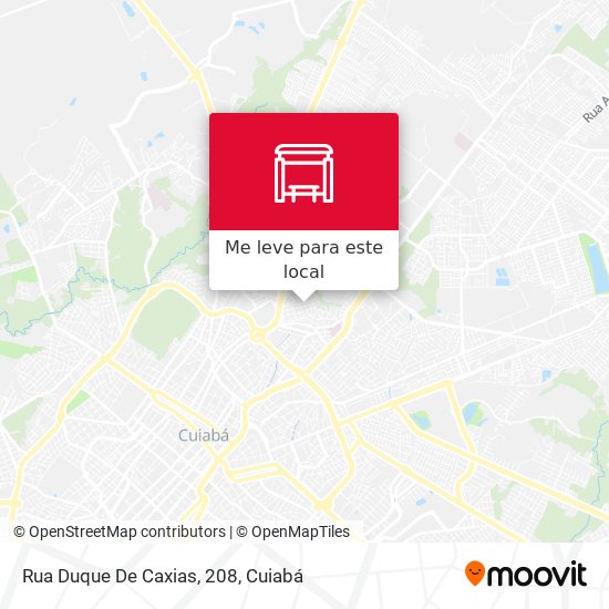 Rua Duque De Caxias, 208 mapa