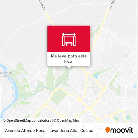 Avenida Afonso Pena | Lavanderia Alba mapa