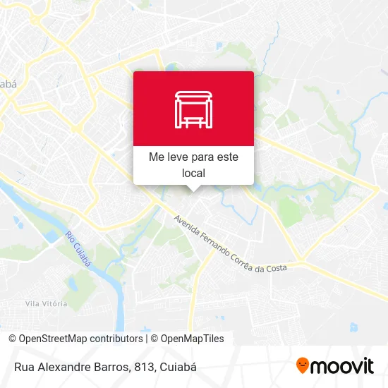 Rua Alexandre Barros, 813 mapa