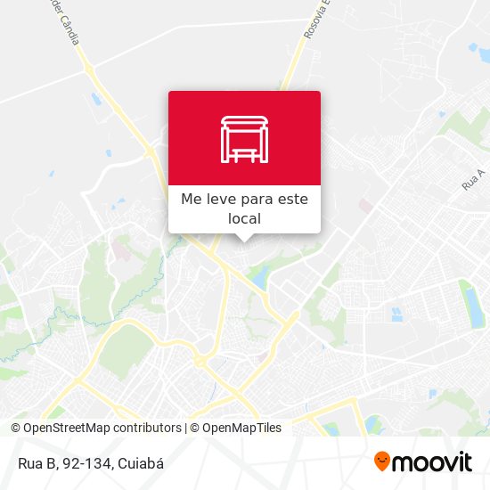 Rua B, 92-134 mapa