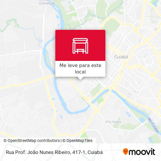 Rua Prof. João Nunes Ribeiro, 417-1 mapa