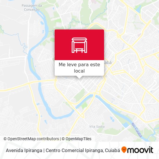 Avenida Ipiranga | Centro Comercial Ipiranga mapa