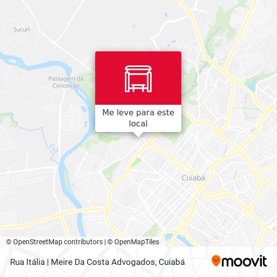 Rua Itália | Meire Da Costa Advogados mapa