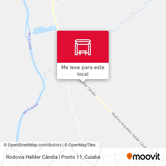 Rodovia Helder Cândia | Ponto 11 mapa