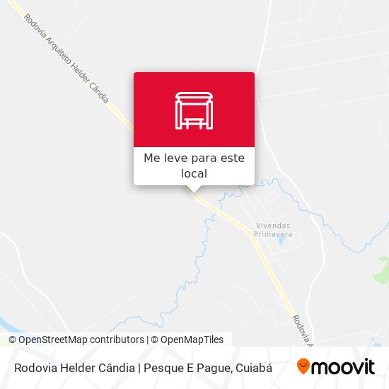 Rodovia Helder Cândia | Pesque E Pague mapa