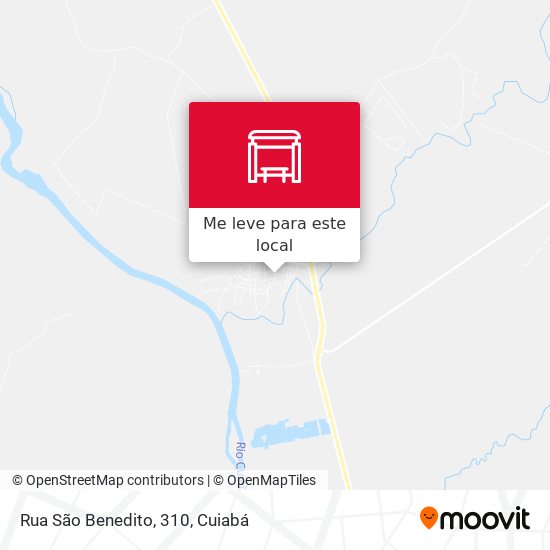 Rua São Benedito, 310 mapa