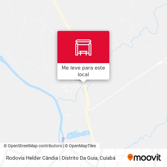 Rodovia Helder Cândia | Distrito Da Guia mapa