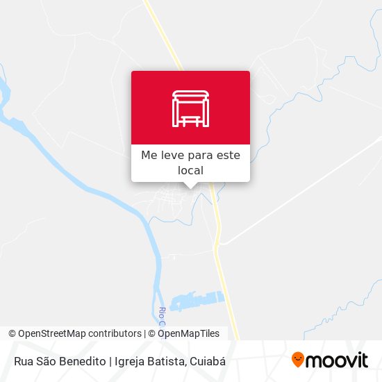 Rua São Benedito | Igreja Batista mapa