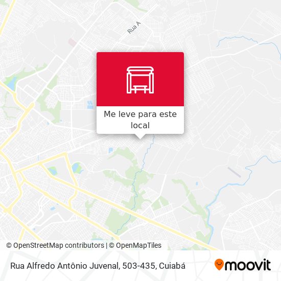 Rua Alfredo Antônio Juvenal, 503-435 mapa