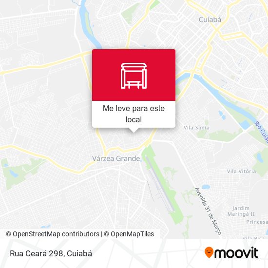 Rua Ceará 298 mapa