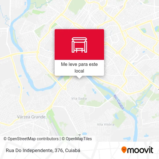 Rua Do Independente, 376 mapa