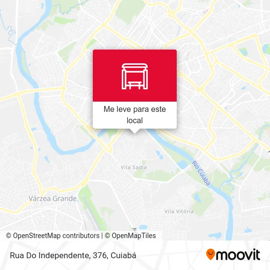 Rua Do Independente, 376 mapa