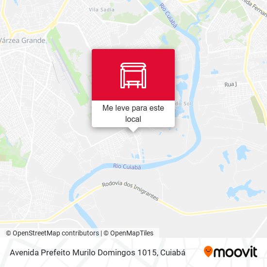 Avenida Prefeito Murilo Domingos 1015 mapa