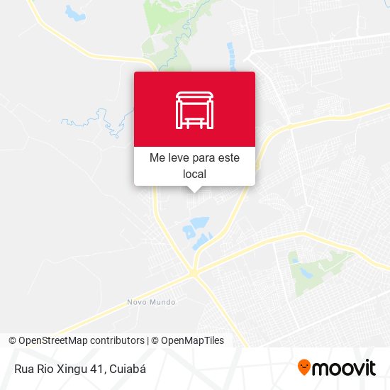 Rua Rio Xingu 41 mapa