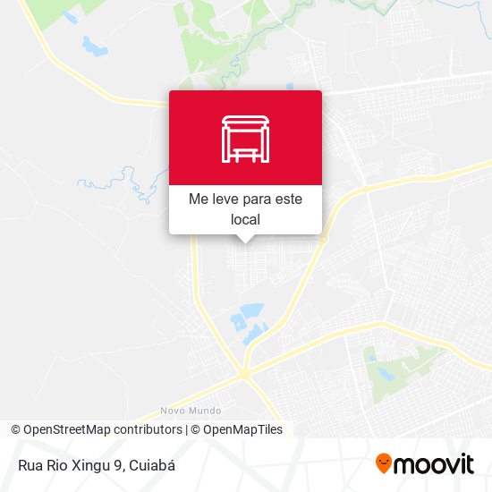 Rua Rio Xingu 9 mapa