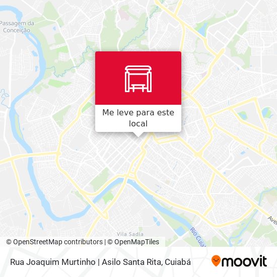 Rua Joaquim Murtinho | Asilo Santa Rita mapa